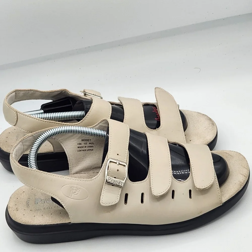 Propet W0001 Breeze Walker‎ Adjustable Comfort Walking Sandals Womens US 10 W(D)